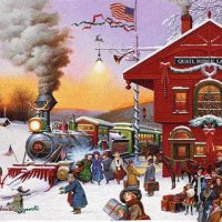 Charles Wysocki Christmas Cards