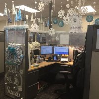 Christmas Decorations Office