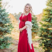 Christmas Maternity Pictures
