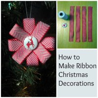 Christmas Ribbon Decorations