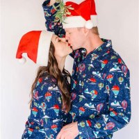 Couples Pajamas Christmas