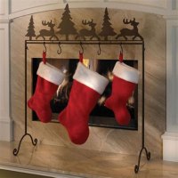 Fireplace Christmas Stocking Holders