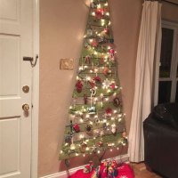 Flat Christmas Tree