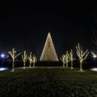 Fort St Clair Eaton Ohio Christmas Lights