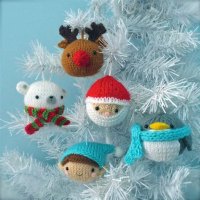 Free Knitting Patterns Christmas Decorations
