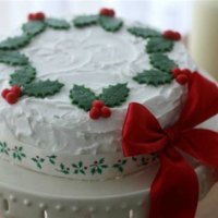 How To Decorate A Christmas Cake Ideas