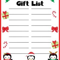 Make A Christmas List