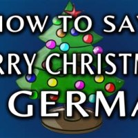 Merry Christmas In German How To Say
