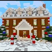 Minecraft Christmas House