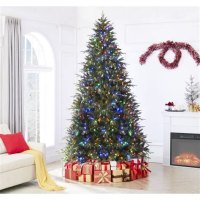 Multi Coloured Pre Lit Christmas Trees