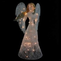 Outdoor Christmas Angel Lighted