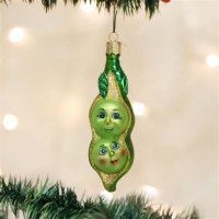 Pea Christmas Tree Ornaments