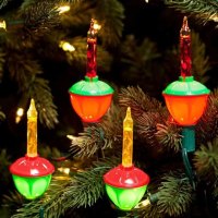 Vintage Christmas Tree Bubble Lights