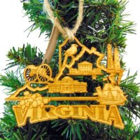Virginia Christmas Ornaments